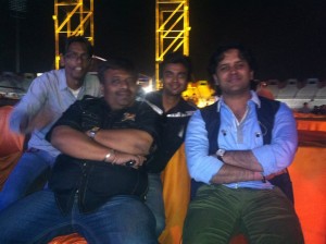 with javed Ali @ A. R. Rahemaa live concert Ahmedabad
