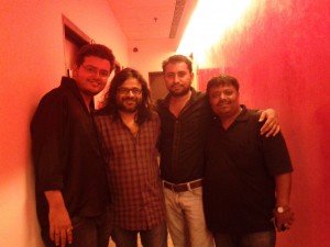 Jatin-Pratik with Pritam @ YRS