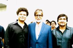 Pratik with the great Amitaabh Bachchan